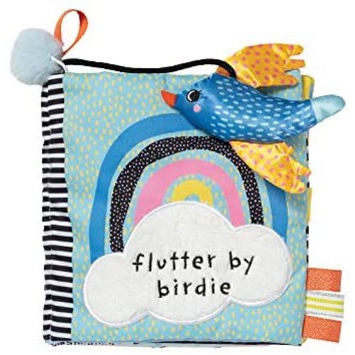 Manhattan Toy Cherry Blossom Days Flutter by Birdie Soft Activity Book for Babies