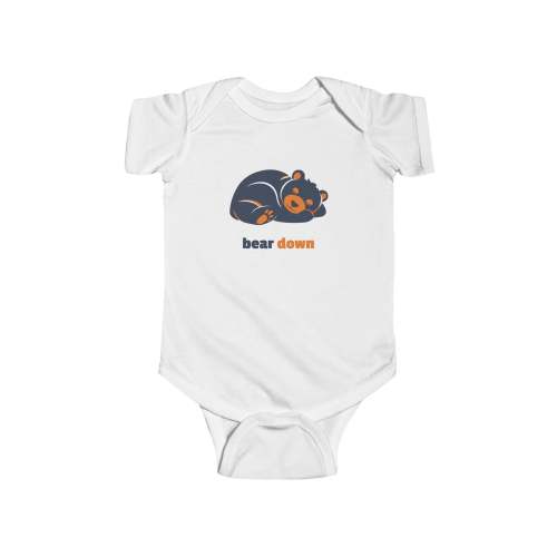 Sleeping Bear "Bear Down" - Infant Onesie – No Context Bears