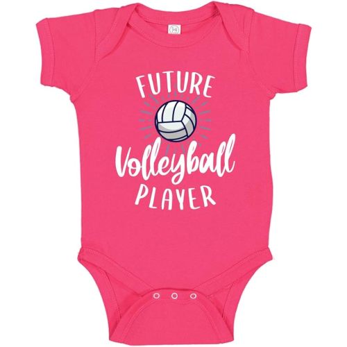 Future Volleyball Player Baby One Piece Bodysuit Volleyball Toddler T-Shirt