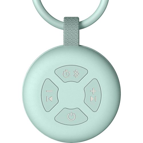 Portable Sound Machine for Baby | White Noise | 12 Soothing Sounds | Noise Canceling for Travel, Office, Nursery | Baby Shower | Registry Gift | Sleep Soother for Babies Kids Adults | Mint