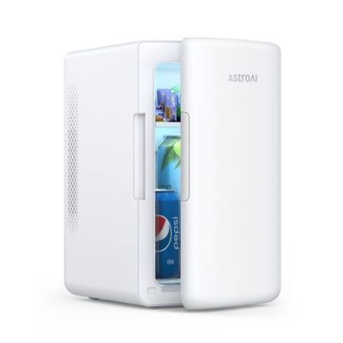 AstroAI 8 Can Mini Fridge 6 Liter Makeup Skincare Refridgerator for Dorm Room, Bedroom