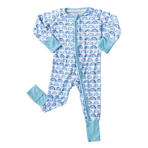 Little Sleepies Pajamas for Baby Boys & Girls, Viscose from Bamboo Baby Pajamas, Preemie & Newborn Sleepers, 2-Way Zipper PJs