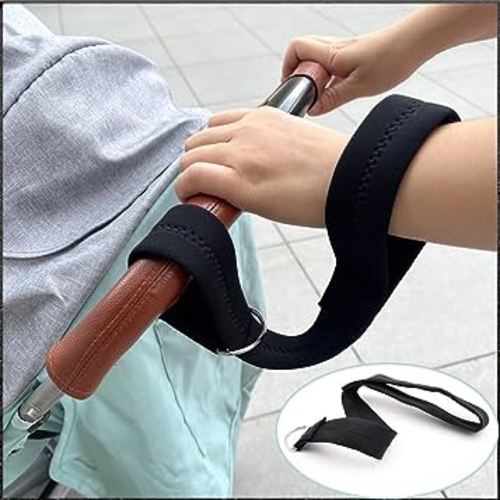 Baby Stroller Safety Straps Anti-Wearing and Anti-Lost Wrist Leash for Stroller, Universal for Most Baby Carriages, Short Leash for Dog Security