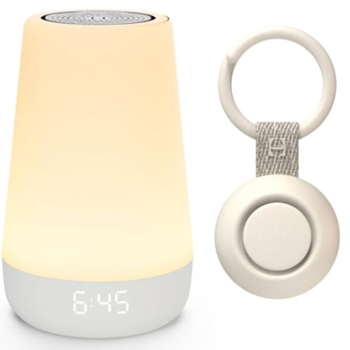 Hatch for Baby Sleep Bundle: Home & Travel Sound Machines Includes Rest 2nd Gen and Portable Hatch Go (Putty)