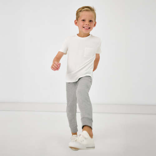 Heather Gray Jogger - Little Sleepies