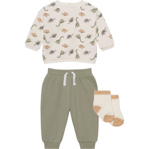 Sweatshirt, Joggers & Socks Set