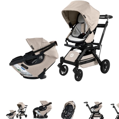 Orbit Baby Stroll & Ride Travel System - Stroller & Carseat Combo