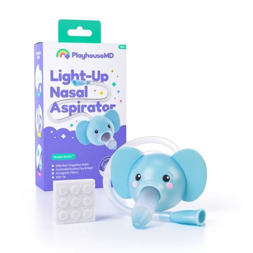 Playhouse MD Light-Up Nasal Aspirator - Elephant Trunk