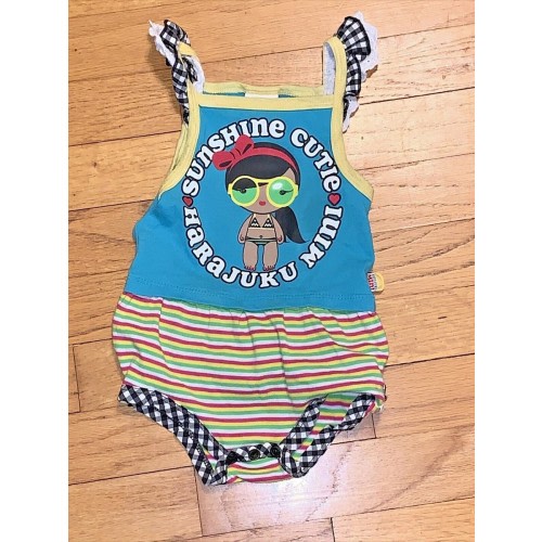 Harajuku Mini for Target Ruffle Butt Flutter Sleeve Romper 6 months