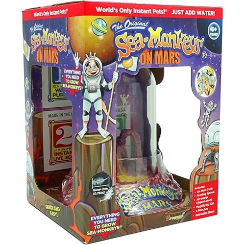 Sea-Monkeys® On Mars - World's Only Instant Pets® - Ages 6+ (Pack of 1)