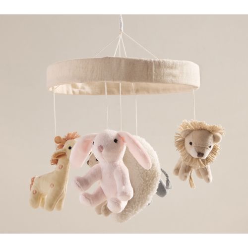 Luxe Plush Critter Crib Mobile, Multi