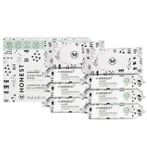 The Honest Company Plant-Based Baby Wipes made with over 99% Water - Pattern Play - 576ct