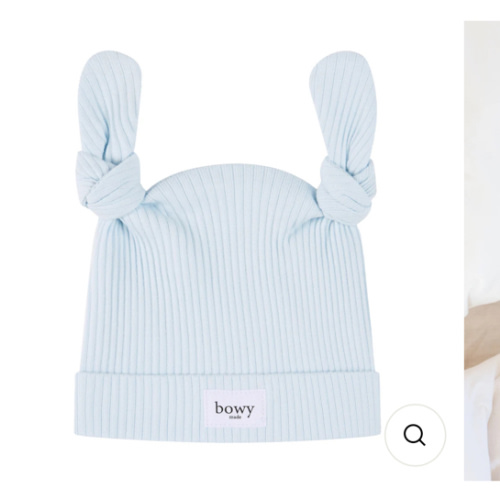 Double Knot Beanie - Powder Blue