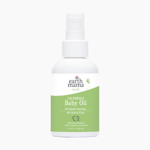 Earth Mama Calendula Baby Oil - 4 fl oz