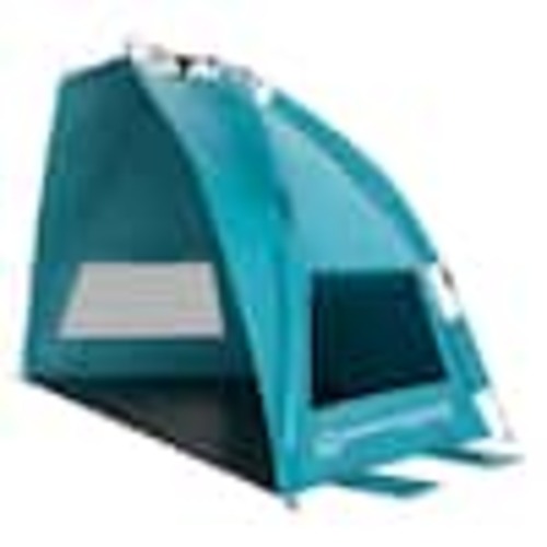 Wakeman Outdoors Turquoise Pop Up Beach Tent Sun Shelter with Carry Bag HW4700064