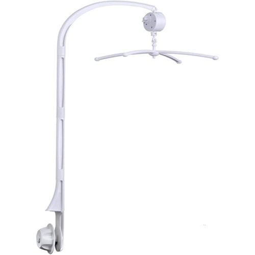 34 Inch Baby Crib Mobile Bed Bell Holder with Music Box | Adjustable Holder DIY Arm Bracket Nut Screw,Crib Mobile Arm Nursery Mobile arm Baby Mobile Hanger,DIY Toy Decoration