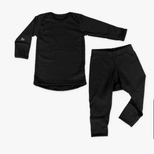 Baby Long Sleeve & Legging Set – 100% Merino Wool - Baselayer – Iksplor