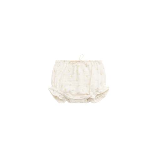 Organic Cotton Muslin Frill Bloomer - Vintage Ditsy