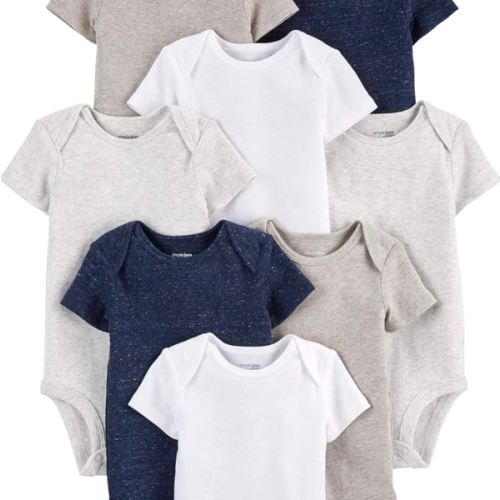 Simple Joys by Carter's Baby 8-Pack Short-Sleeve Bodysuit