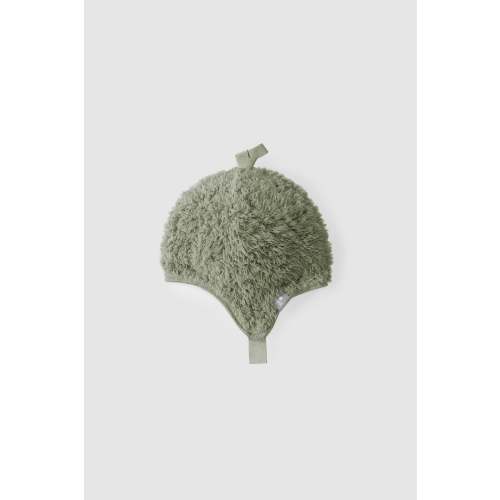 Snug - Organic Fur Hat (Olive Green)