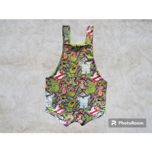 Retro Ghost Overalls
