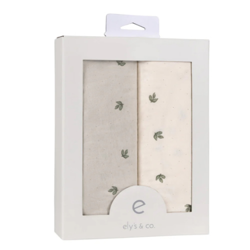 Vintage Leaf Bassinet Sheet Set – Ely's & Co.