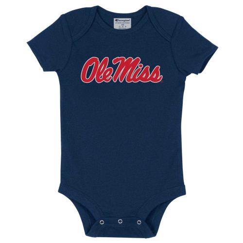 OLE MISS CHAMPION INFANT BODYSUIT | Rebel Rags