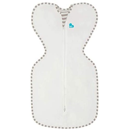 Love To Dream Swaddle UP, Organic, Cream, Small, 8-13 lbs., Dramatically Better Sleep, Allow Baby to Sleep in Their Preferred arms up Position for self-Soothing, snug fit Calms Startle Reflex