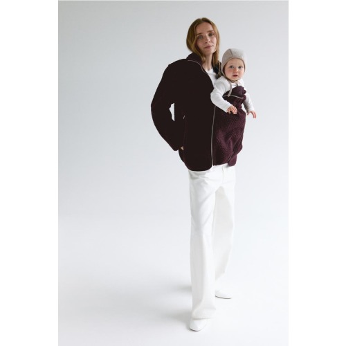 Mama Before & After Babywearing Teddy Jacket, Medium