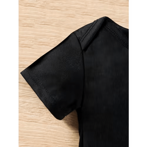 somebodys child baby onesie adorable black bodysuit - Temu