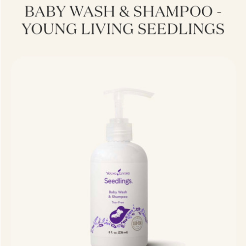 Baby Wash & Shampoo - Young Living Seedlings