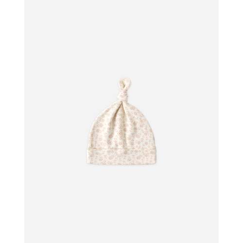 Knotted Baby Hat Ditsy