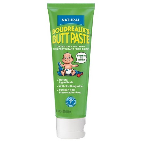 Boudreaux's Paste (Natural) Diaper Rash Cream - 4oz