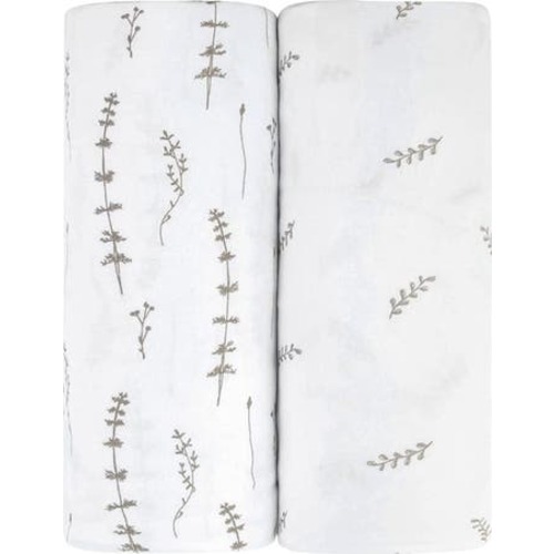Baby Fitted Crib Sheet Set 2 Pack