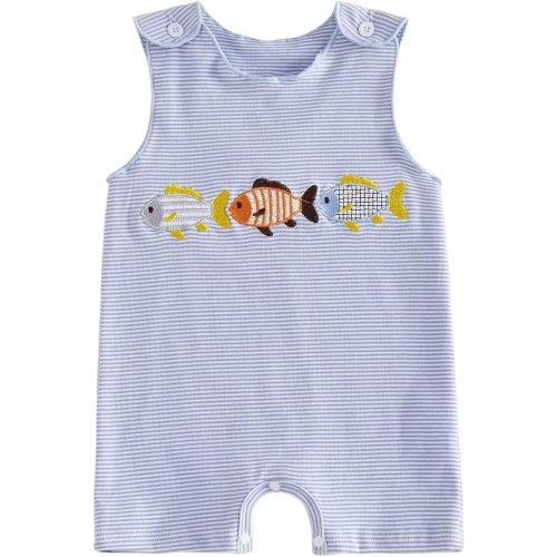 Bagilaanoe Infant Baby Boy Sleeveless Romper Jumpsuit Pants Mallard Duck Waffle Knit Outfit Summer One Piece Clothes