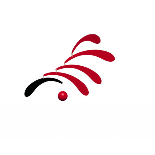 Flowing Rhythm Red Mobile