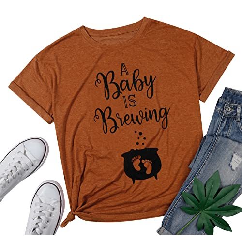 Winnie I Smell a Child Tshirt Maternity Halloween Shirt Women Funny Pregnancy Announcement Shirt Hocus Pocus Tee Top