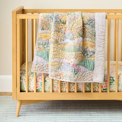Flower Field Baby Quilt