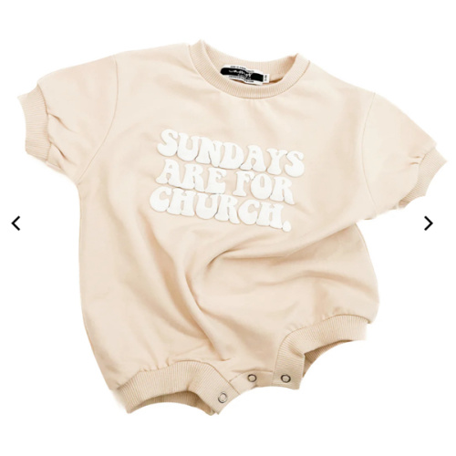 Sundays Are For Church Bubble Jumpsuit