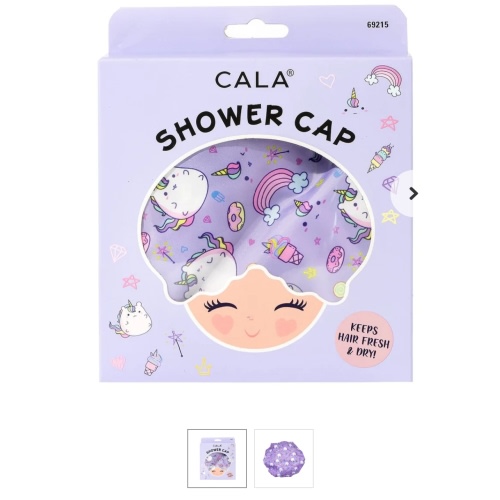 CALA Shower Cap - Unicorn Party