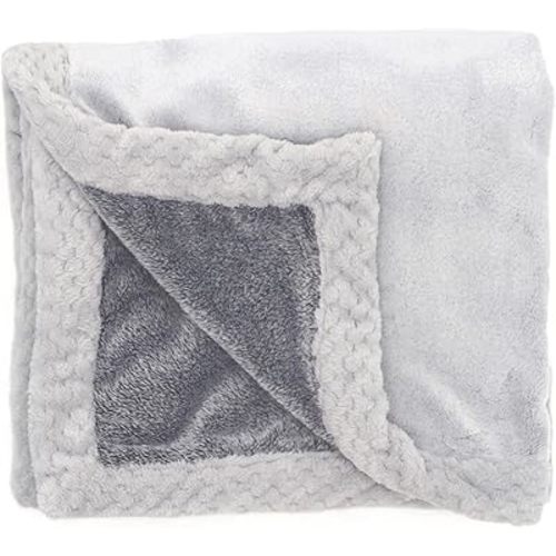 aden + anais Plush Blanket - Soft Minky Baby Blanket for Infants, Toddlers, Kids, for Crib, Stroller, Travel, Storm Grey