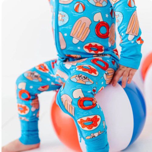 Poolside Pawty Convertible Footies