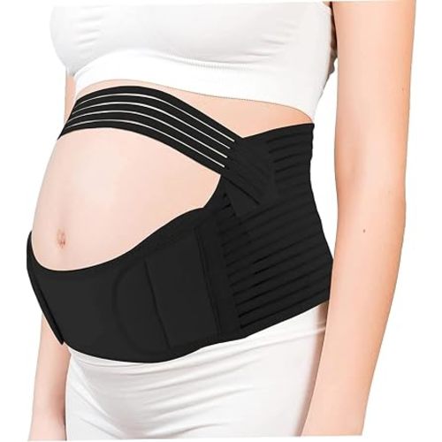 Pregnancy Support Belt 3 in 1 Maternity Belly Bands for Back/Pelvic/Hip Pain Adjustable Breathable Pregnancy Band, Belly Bands Support