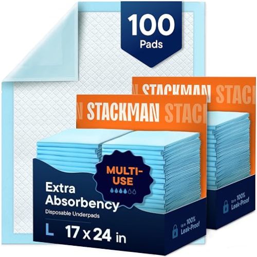 Chucks Disposable Pee Pads (100-Pack)