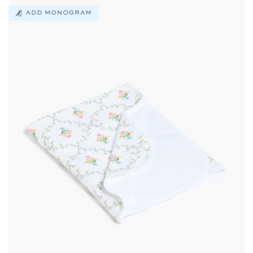 The Baby Blanket - Pastel Trellis