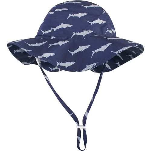Hudson Baby Baby-Girls Sun Protection Hat