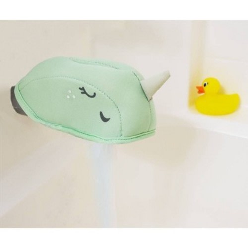 Narwhal Bath Spout Cover Green - Pillowfort™