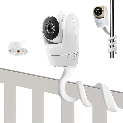 Upgraded Safer Baby Monitor Mount for VTech Baby Monitor, Flexible Twist Mount for VTech New VM901, VM928HD and VM919HD