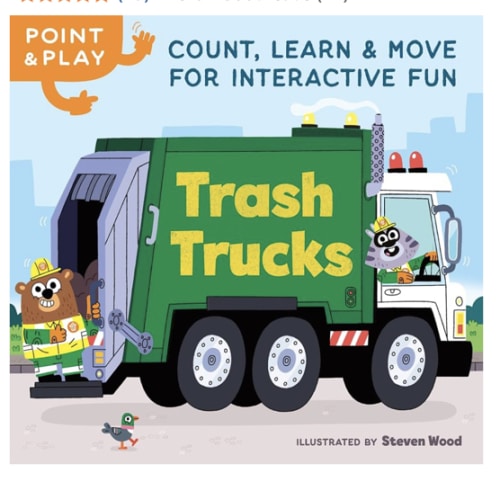 Point & Play: Trash Trucks: Count, Learn, and MOVE for Interactive Fun