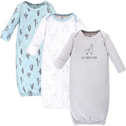 Touched by Nature Unisex Baby Organic Cotton Gowns